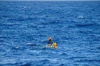 Enquêtes du BEA - Personnel évacuant le Nautile après une plongée immersive
