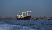 Trafic maritime en mer de Marmara devant Istanbul