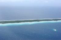 Vue aérienne de l'Archipel des Tuamotu