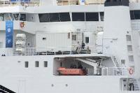 Les Tonnerres de Brest 2012 - Navire du SHOM dans le port de Brest
