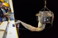 Mission AWA - Mise en œuvre de nuit du filet à plancton MultiNet depuis la Thalassa
