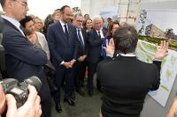 Visite du Premier Ministre Edouard Philippe au Centre Ifremer Bretagne (Brest)