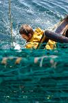 Pêcheur au chalut de fond à bord du Précurseur (série 2/4)